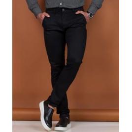 Calça Masculina Sarja com Elastano Slim Sport Fino
