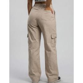 Calça Feminina Cargo Cintura Alta