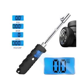 Calibrador De Pneu Digital Portatil 250psi Com Luz Led E Lcd