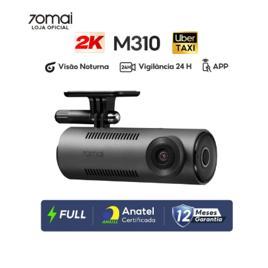 Camera para Carro 70mai M310 Wifi 2k QHD 1296p G-sensor APP Câmera Veicular Controle de Voz Visão Noturna HD 24H Grande Angular de 130°