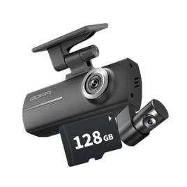 Câmera Veicular Ddpai N1 Dual 1296p+1080p 135° Nightvis App N1 Dual+128gb