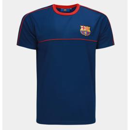 Camisa Barcelona Dry Masculina - Marinho+Vermelho