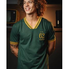 Camisa Brasil Retrô 1962 Verde Escura Masculina