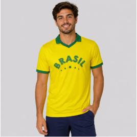 Camisa Brasil Amarela