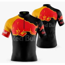 Camisa De Ciclismo Manga Curta Masculina Energético Uv +50