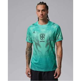 Camisa de Goleiro Brasil Jordan 2026/27 Torcedor Pro Masculina - Verde