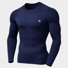 Camiseta Masculina Térmica Proteção Solar 50+ Uv Manga Longa