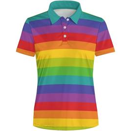 Camisa polo feminina de golfe manga curta