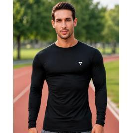 Camiseta Térmica Masculina Segunda Pele Proteção Solar Uv50