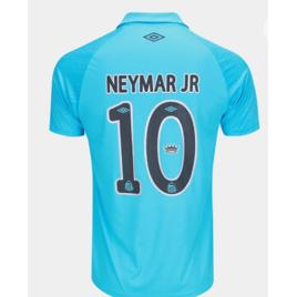 Camisa Santos 25/26 N. 10 Neymar Jr. Torcedor Edição Especial Umbro Masculina