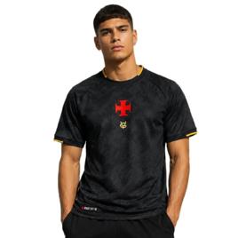 Camisa Vasco Da Gama VG 1898 Cruz de Malta - Masculino - Preto