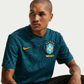 Camiseta Brasil Dri-FIT Nike Primary Masculina