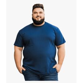 Camiseta Camisa Plus Size Tamanho Grande Dryfit Tecido Leve