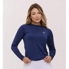Camiseta Feminina Térmica Manga Longa Proteção Solar Uv