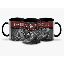 Caneca Homem Aranha 300ml Preta Disney