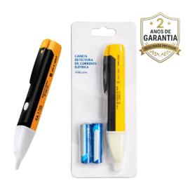 Caneta Detector De Energia Elétrica Teste Tensão Sonora Bip Lanterna Led