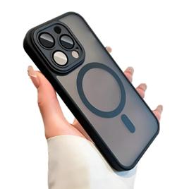 Capa Case Fosca Para iPhone Magsafe Premium Proteção Câmera