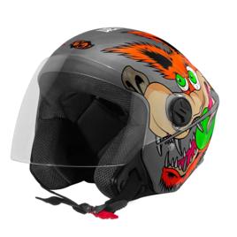Capacete Aberto Feminino Masculino New Liberty 3 Coyote