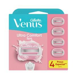 Carga de Aparelho de Depilação Corporal Gillette Venus Ultra Comfort Spa, 4 Unidades