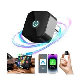 Carplay Adaptador Sem Fio Car Play Android Auto Dongle Usb
