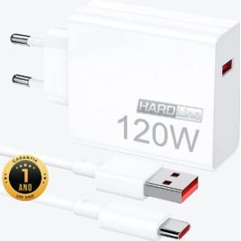 Carregador Celular 120w Turbo Hardline