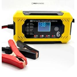 Carregador De Bateria 12V Automotiva Inteligente Portátil