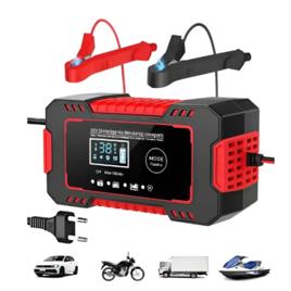 Carregador De Bateria Automotivo, Bivolt, Inteligente 12V 6A Com Tela Digital, Linha Premium Automotiva