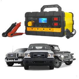 Carregador de Bateria Automotivo Smart Charger 12V/24V 10Ah Digital