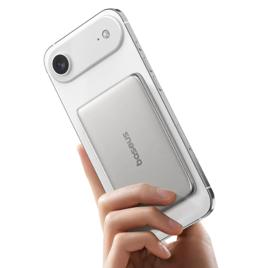 Carregador Portátil Magsafe Baseus Am41 Picogo 5000mah 20w Turbo Branco