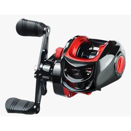 Carretilha De Pesca 7.2:1/5 Rolamentos 10kg Direito Vermelho