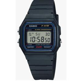 Casio Série F91W | Relógio digital | Resistente à água