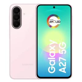 Samsung Galaxy A27 5G 128GB 6GB, Amoled 6.7'', Câmera Tripla 50MP Selfie 12MP, 5000 mAh, Ip67, NFC - Rosa