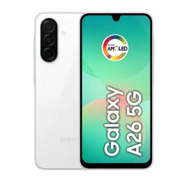 Celular Samsung Galaxy A26 5g 256gb, 8gb Ram, Câmera De 50mp, Ip67, Tela Super Amoled 6.7 - Branco