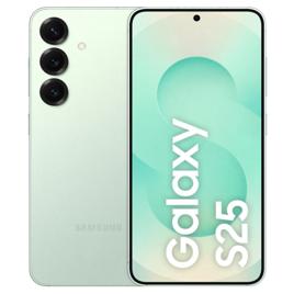 Celular Samsung Galaxy S25 5G, 256GB, 12GB RAM, Câmera Tripla de 50+12+10, Tela Grande de 6.2", Verde