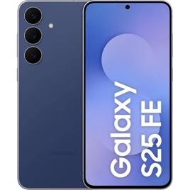 Celular Samsung Galaxy S25 FE 5G, 128GB, 8GB, Câmera Tripla - Azul Marinho