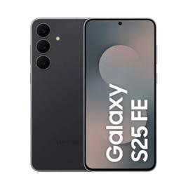 Smartphone Samsung Galaxy S25 FE 128GB 5G 8GB RAM JetBlack 6,7" Câm. Tripla + Selfie 12MP