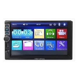 Central Multimídia Mp5 2 Din Touch Espelhamento Bluetooth