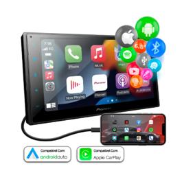 Central Multimídia Pioneer Receiver Dmh-a5450bt 6,8 Wi-fi