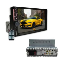 Multimídia Universal Soundfy Mp5 1 Din 7 Tela Capacitiva Preto
