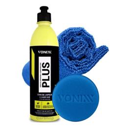 Cera Automotiva Líquida Carnaúba Plus 500ml Vonixx Com Aplicador e Toalha
