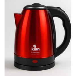 Chaleira Elétrica Kian 1,8l Inox Vermelha Ch-100 - Premium Cor Vermelho