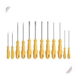 Chave De Fenda E Phillips Tramontina Kit Jogo 12 Unidades