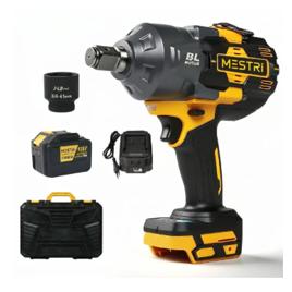 Chave De Impacto Brushless 2100nm 3/4 Mestri Amarelo 128v