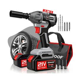 Chave Impacto Furadeira Brushless Profissional Bivolt 520n