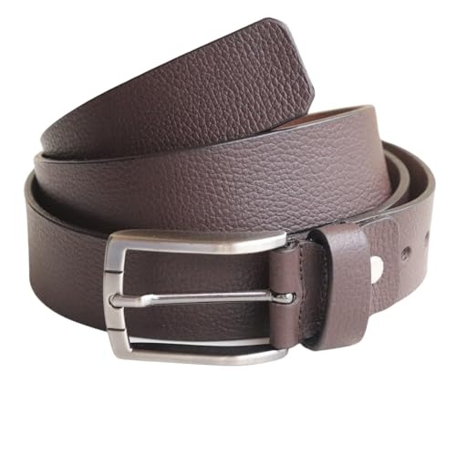 Cinto Masculino Couro Legítimo (Marrom, 120 (GG))