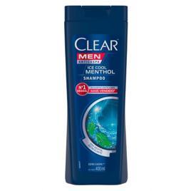 Clear Shampoo Men Anticaspa Ice Cool Menthol 400Ml