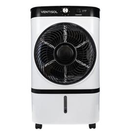 Climatizador e Umidificador Ventisol 9Litros 5 em 1 65W Branco/Preto CLI09