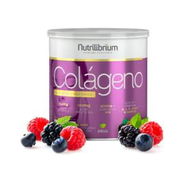 Colágeno Verisol Ácido Hialurônico Silício Orgânico Coq-10 Sabor Frutas Vermelhas