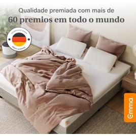Colchão Casal de espuma D28 Emma Basics 17cm - Ortopédico e Hipoalergênico com 5 anos de garantia