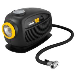 Compressor De Ar Vonder Cav 12v Portátil Lanterna Led E Bico Preto